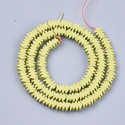 Spray Painted Non-magnetic Synthetic Hematite Beads Strands G-T116-13-06-1