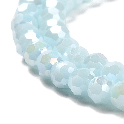 Opaque Glass Beads Stands EGLA-A035-P4mm-B10-1