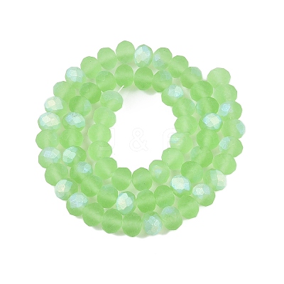 Transparent Glass Beads Strands LS-EGLA-A044-T8mm-MB09-1