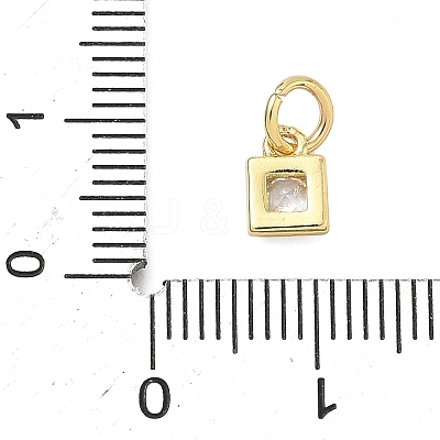 Brass Pave Cubic Zirconia Pendants LS-KK-K368-13G-04-1
