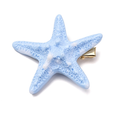 Starfish Resin Alligator Hair Clips LS-PHAR-Z008-02A-1