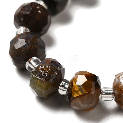 Natural Pietersite Beads Strands G-G980-01-1