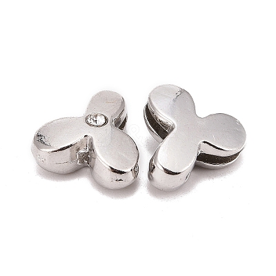 Letter Slider Beads for Watch Band Bracelet Making LS-ALRI-O012-Y-NR-1