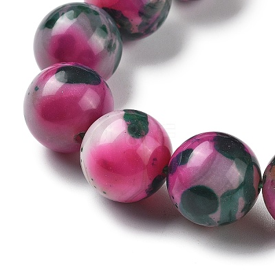 Natural Multi-Color Agate Beads Strands G-A261-B15-14mm-1