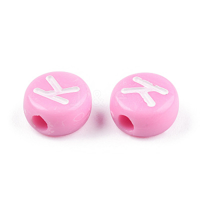 Opaque Acrylic Beads MACR-T027-02-1