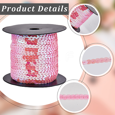 Plastic Paillette Beads FIND-WH20002-34E-1