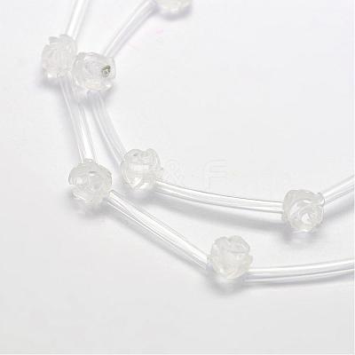 Natural Quartz Crystal Scattered Beads G-O156-B-04-1