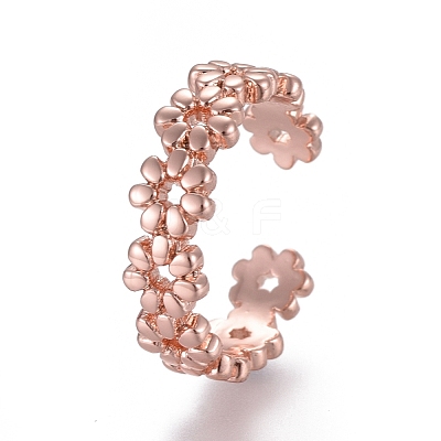 Adjustable Brass Toe Rings RJEW-EE0002-12RG-1