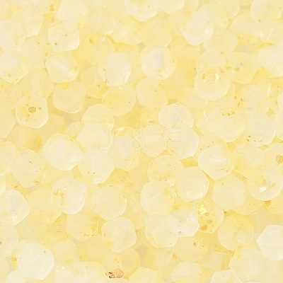 Frosted Glass Beads FGLA-D300-01E-1