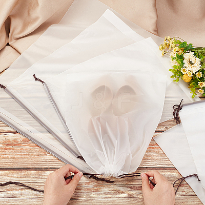 12Pcs 3 Styles Rectangle EVA Waterproof Drawstring Bags FIND-OC0002-86-1