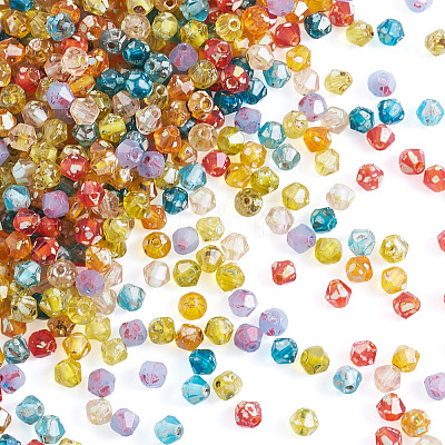 Picasso Baking Paint Glass Seed Beads SEED-TA0001-62M-1