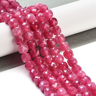 Natural White Jade Beads Strands G-H028-A09-22-1