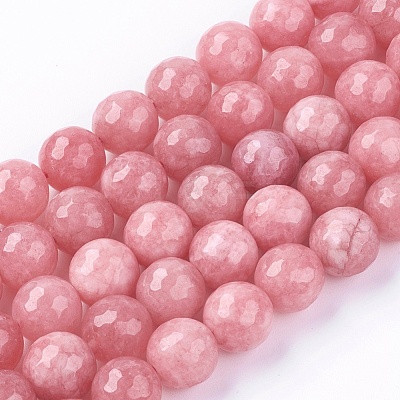 Natural White Jade Bead Strands X-G-R166-10mm-25-1