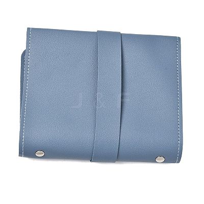 CutHollow 1Pc PU Imitation Leather Earring Storage Bags EDIS-CL0001-01C-1