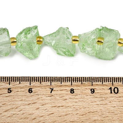 Raw Rough Natural Quartz Crystal Beads Strands G-Z131-J01-02-1
