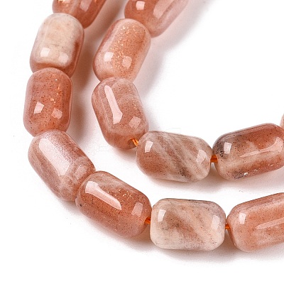 Natural Sunstone Beads Strands G-G980-28-1