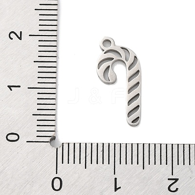 Anti-Tarnish Christmas 201 Stainless Steel Pendants STAS-Q015-08P-1