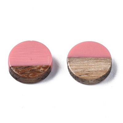 Resin & Wood Cabochons RESI-S358-70-H41-1