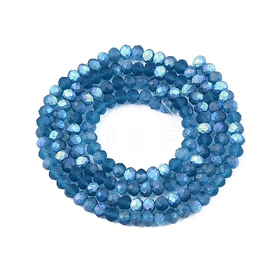 Transparent Glass Beads Strands EGLA-A044-T2mm-MB27-1