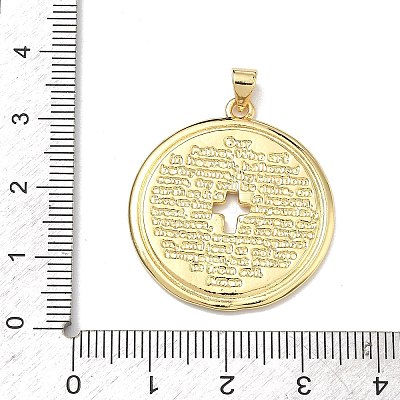 Brass Pendants KK-Z153-01G-01-1