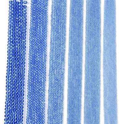 Glass Beads Strands EGLA-A044-T1mm-D14-1