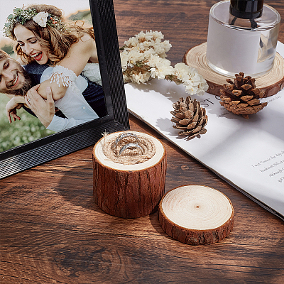 Cedarwood Board Engraved Box CON-WH0079-91-1