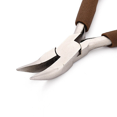 55# Steel Bent Nose Pliers with Non-Slip Comfort Grip Handles TOOL-N008-12-1