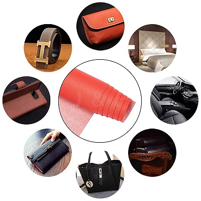 Soft PU Leather Fabric Sheets AJEW-WH0115-05A-1