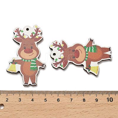 Wood Pendants WOOD-Z003-02G-1