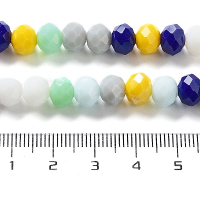 Glass Beads Strands EGLA-A034-M8mm-33-1