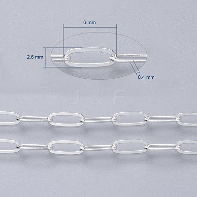 Brass Paperclip Chains X-CHC-S008-001C-S-1
