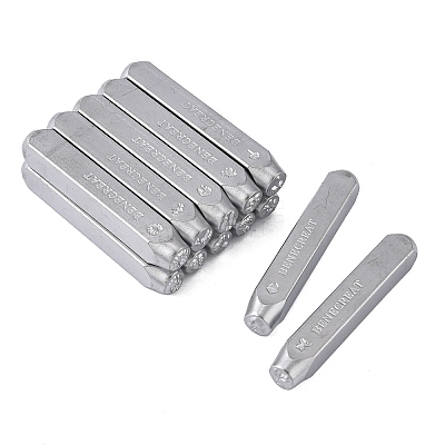 Iron Metal Stamps AJEW-L060-03B-1