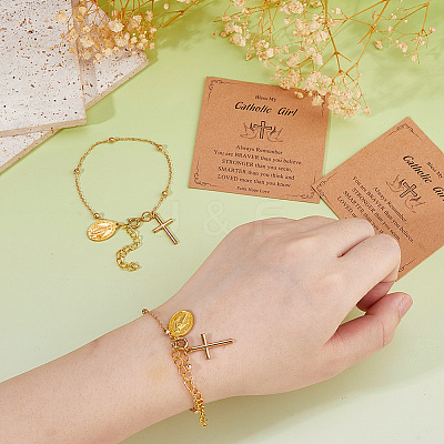 Alloy Charm Bracelets BJEW-WH0014-108G-1