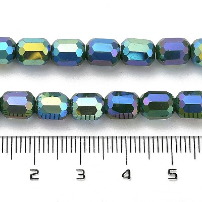 Electroplate Glass Beads Strands EGLA-D030-06G-1