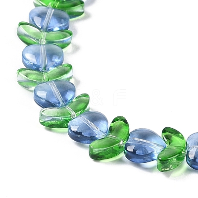 Transparent Glass Beads Strands GLAA-B021-04A-1