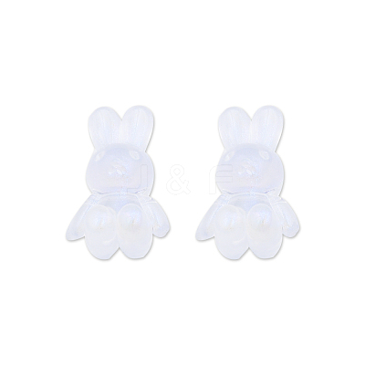 Transparent Acrylic Beads X-OACR-N008-172F-1