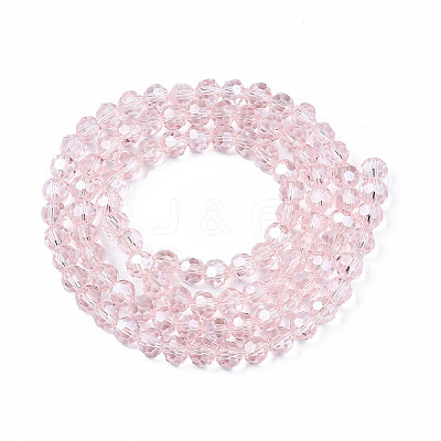 Electroplate Glass Bead Strands LS-EGLA-R015-4mm-9-1