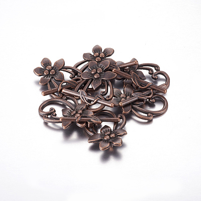 Tibetan Style Alloy Toggle Clasps LS-X-RLF0677Y-1