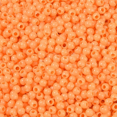 Opaque Acrylic Beads SACR-A007-01B-28-1