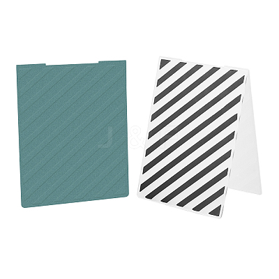 Plastic Embossing Folders DIY-GL0001-14-1