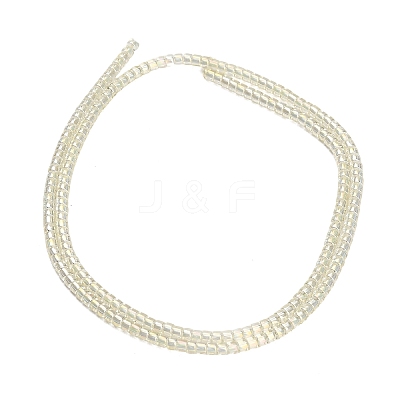 Electroplate Glass Beads Strands GL-CBAA615-01C-1