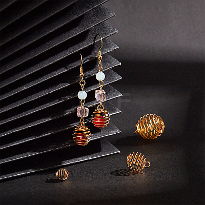 DIY Wire Pendants Necklaces Kits DIY-PH0003-04-1