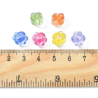 Transparent Acrylic Beads TACR-S154-20A-1