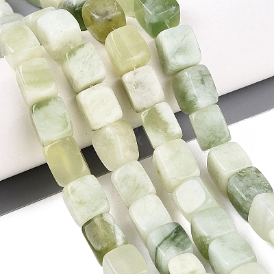 Natural Xiuyan Jade Beads Strands G-Q616-03A-1