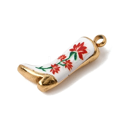 304 Stainless Steel Enamel Pendants SA-CBAA9A2-04G-05-1