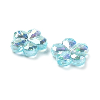 Transaparent Acrylic Beads PACR-H004-01L-1