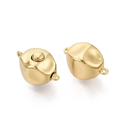 Brass Box Clasps KK-Q074-11G-1