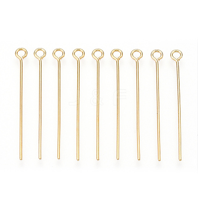 Brass Eye Pin KK-G331-09-0.7x35-1