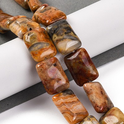 Natural Crazy Agate Beads Strands G-T047-B18-01-1