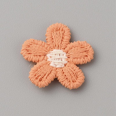Two Tone Polyester Knitted Ornament Accessories DIY-WH0308-417F-1